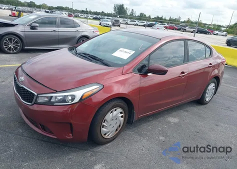 2017 Kia Forte Lx из США, поврежденный, VIN 3KPFK4A74HE121575